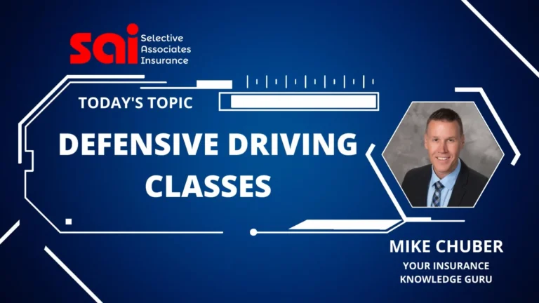 SAI Insurance explainer video on defensive driving classes.